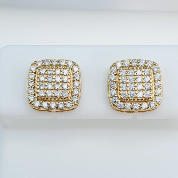 "925 Sterling Silver Cubic Zirconia Earrings, U19254803 - Picture 1 of 11